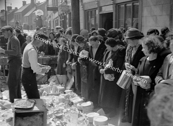 LADIES AT WHIT SATURDAY FAIR